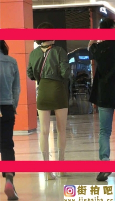 高清22 - 052-绿色包臀透明短靴的美腿小姐姐（三）[MP4/138M]