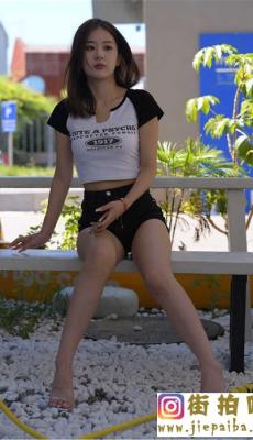 4K-[一始专区] 黑色热裤女孩 套图+视频[MP4/33.4G]