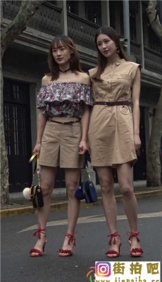 4K-街头拍照的两个短裙高跟性感白皙细腿美女第一季[MP4/1.92G]